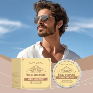 Cedar Wood Solid Balm Long Lasting Freshing Light Fragrance Dating Pheromone Attract Women Men Portable Cologne Solid Perfumes