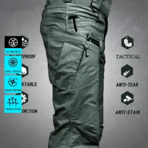 Tactical Cargo Pants Men Outdoor Waterproof SWAT Combat Camouflage Trousers Casual Multi Pocket Pants Male Work Joggers