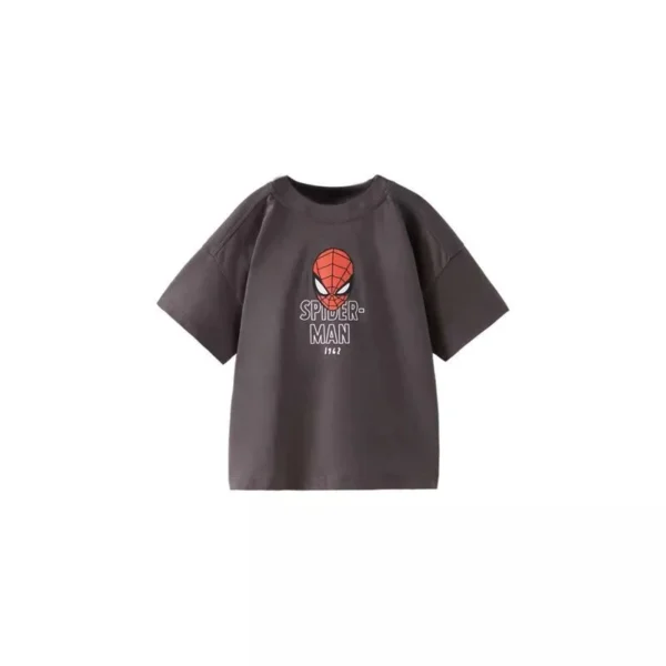Boys Summer Clothes Fashion Casual Crewneck Tees Toddler Printing Tops New Style Tops 1-7Age Kids Cute Short-sleeved TShirt - Image 5