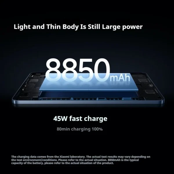 Xiaomi Mi Pad 7 Tablet PC Snapdragon 7+ Processor 11.2-inch 3.2K 144Hz Display 8850 mAh Battery 45W fast charging HyperOS 2 - Image 5