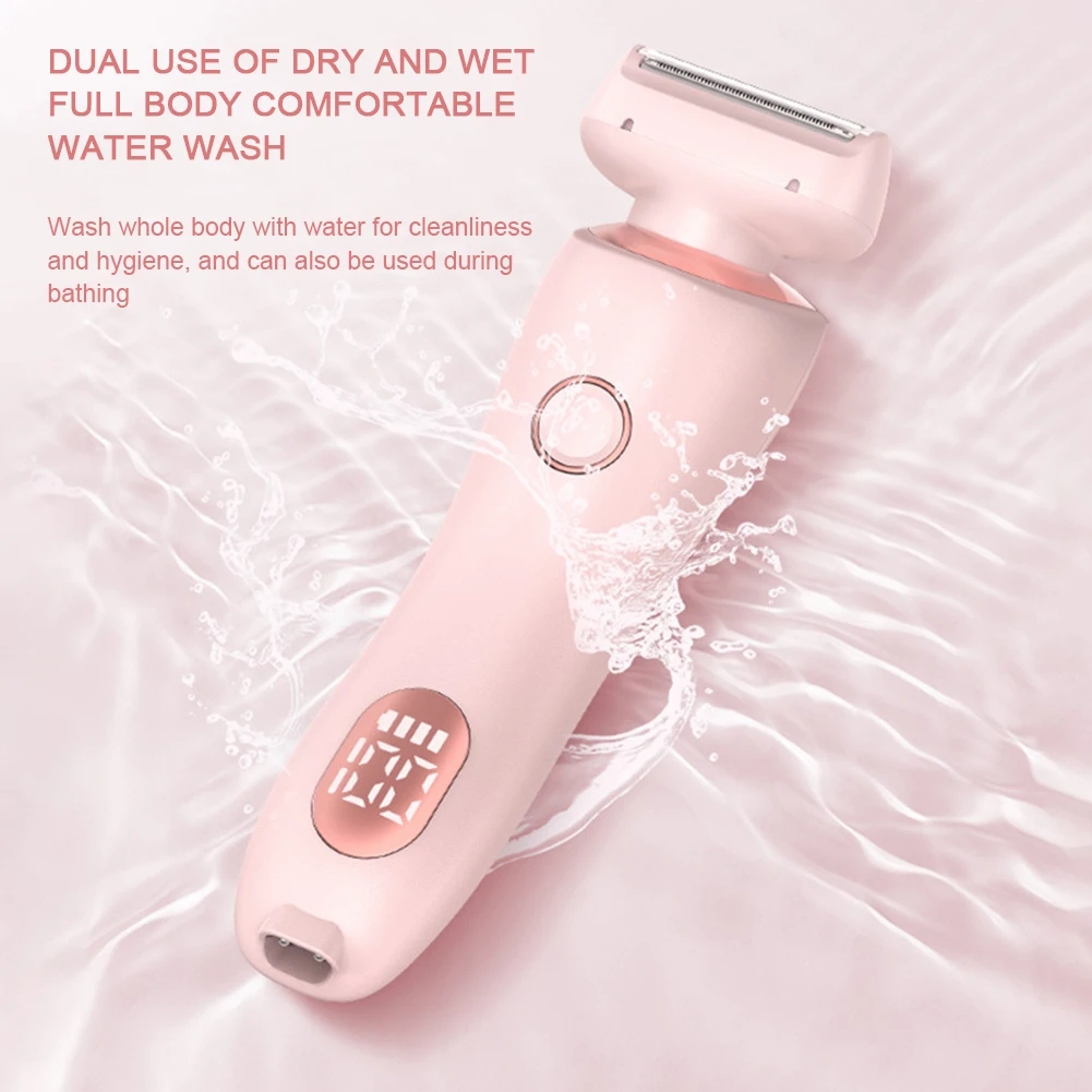 Electric Razors for Women 2 In 1 Bikini Trimmer Face Shavers Hair Removal for Underarms Legs Ladies Body Trimmer IPX7 Waterproof - Image 5