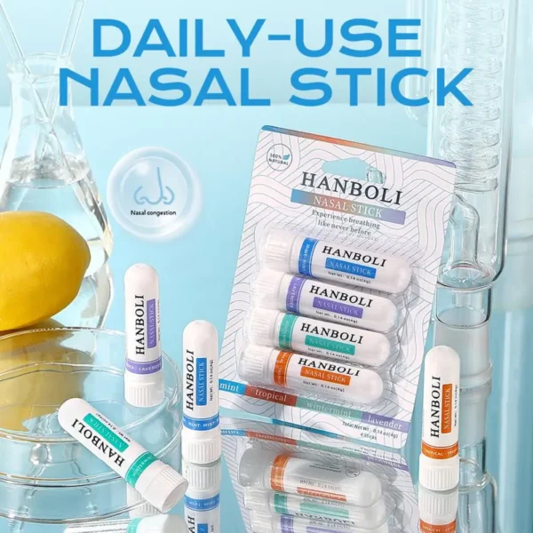 4Pcs Essential Oil Nasal Stick Peppermint Wintermint Lavender Flavor Daily Refreshment Fatigue Relief Aromatherapy Inhaler Stick - Image 4