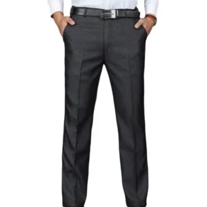 Premium Autumn Winter Men’s Suit Pants crafted from high-quality fabric, offering an elegant business look in black or blue. Designed with elasticity for a comfortable yet refined fit.