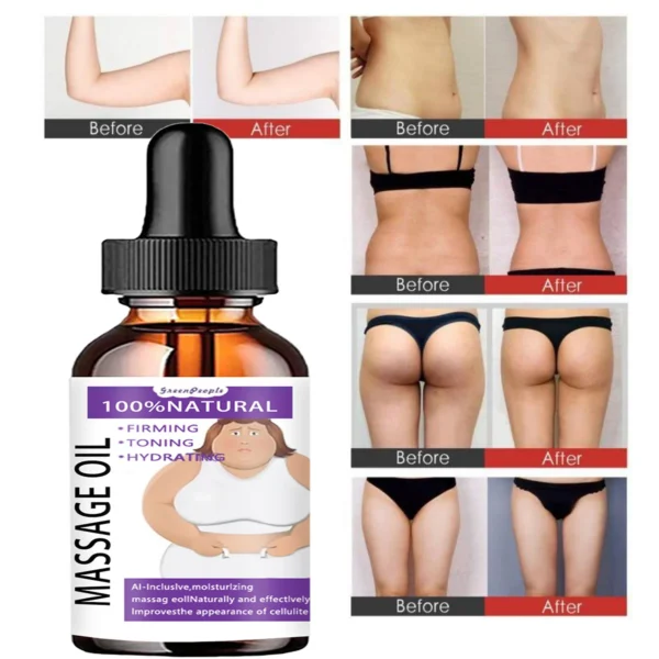 Massage oil Effectively improving the appearance of adipocytes and promoting rapid burning of subcutaneous adipose tissue