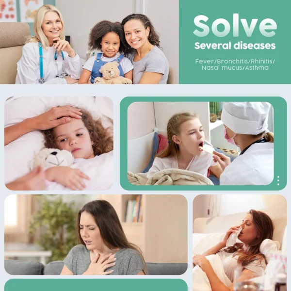 Medical Equipment Mini Handheld Portable Nebulizer Baby Health Mini Silent Steam Humidifier Inhaler Mesh Nebulizer - Image 5