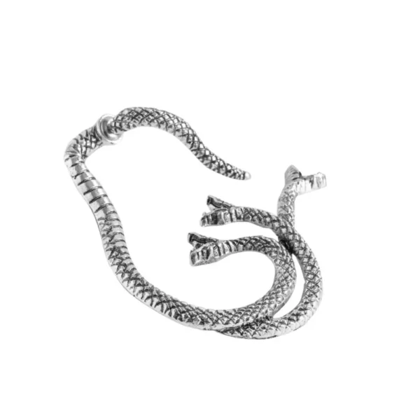 1/3/5PCS Vintage European And American Style Statement Accessory Retro-style Ear Hook Exaggerated Luxurious Must-have 3d Snake - Image 3