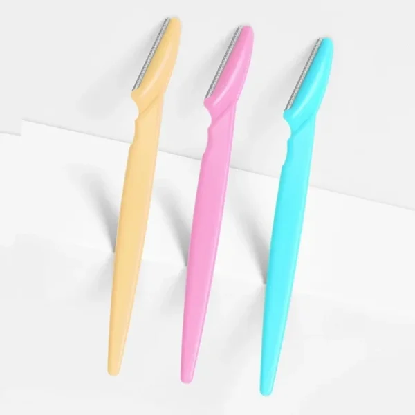 6Pcs Women's Razors Makeup Facial Eyebrow Lip Razor Hair Remover Sharp Stainless Steel Cutting Knife Safety Razor - Image 5