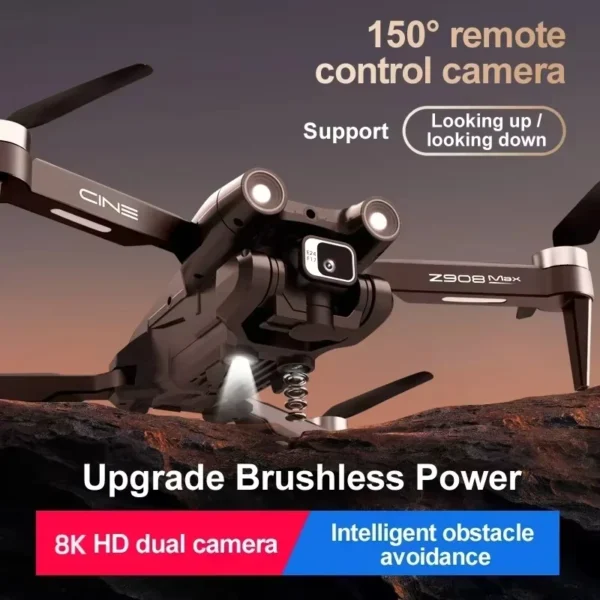 Xiaomi Mijia Z908 Pro Max Drone 8K Professional HD Aerial Photography Dual Camera GPS ESC Obstacle Avoidance Brushless Quadrotor - Image 2