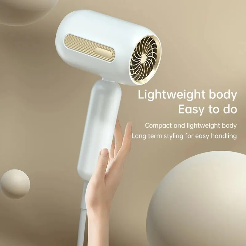 Professional Ionic Hair Dryer Powerful Quick Drying Hair Dryer Low Noise Hair Care Thermostat Portable Hair Dryers & Accessories - Image 2