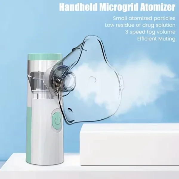 USB Medical Silent Mesh Nebulizer Handheld Asthma Inhaler Atomizer for Kids Adult Health Care Mini Portable Humidifier - Image 5