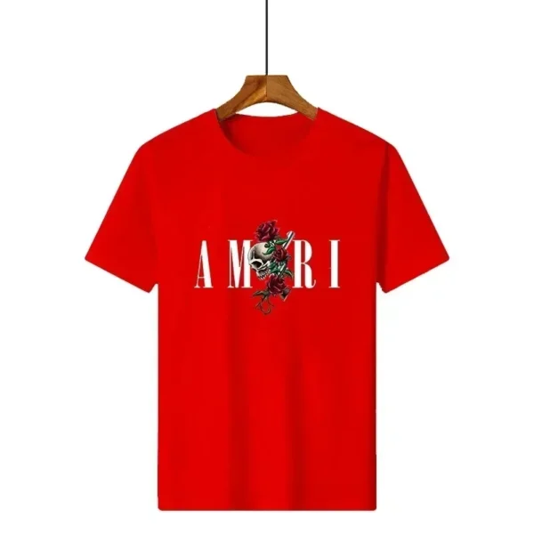 Retro Y2k T-shirt Cotton Soft Graphic Print Tees for Male Designer Luxury Short Sleeve Vintage O-neck Tops Summer Man Clothing - Image 4