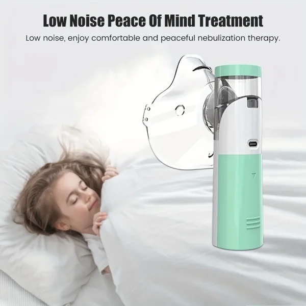 Medical Silent Mesh Nebulizer Portable Handheld Asthma Inhaler Atomizer Children Health Care Mini Portable Nebulizer Humidifier - Image 3