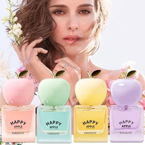 Passion Fruit Fragrance Apple-Shaped Perfume Spray 35ml Eau de Parfum for Women Holiday Gift Strawberry Apple Perfume