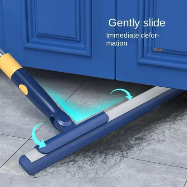 Multifunctional Glass Wiper Magic Silicon Telescopic Scraper Mop Suitable for Wet and Dry Bathroom Kitchen Efficiently Scrapes - Image 3