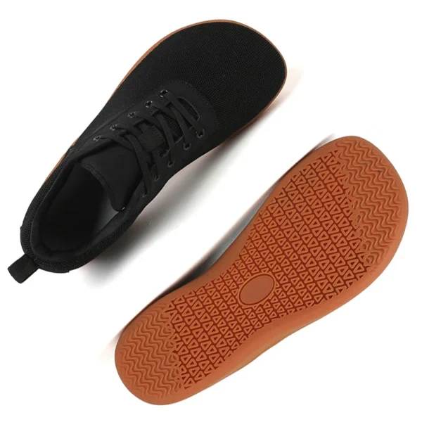 Men's Wide Minimalist Barefoot Sneakers | Unisex Zero Drop Sole | Optimal Relaxation - Image 6