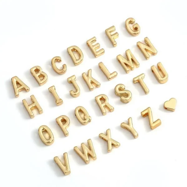 26 Letters Fashion English Initial Letter Heart Bracelet DIY Personalized Name Bracelets Girls Women Anniversary Jewelry Gifts - Image 5