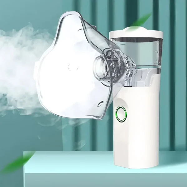 Medical Handheld Mesh Nebulizer Humidifier Silent Ultrasonic Inhaler Atomizer Health Care Adults Children Humidifier Inhalator - Image 2