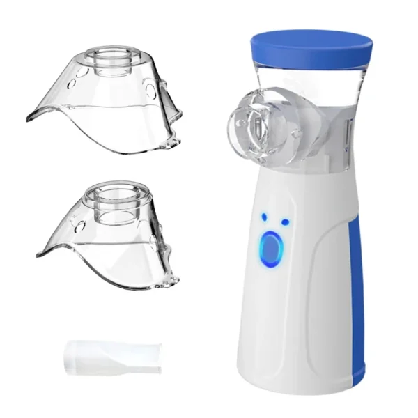 MINK Medical Handheld Nebulizer, Ultrasonic Micro Net Silent Nebulizer, Adult and Child Asthma Emergency Nebulizer - Image 4