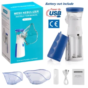 Medical Nebulizer Machine Asthma Inhaler Mini USB Handheld Automizer Children Adult Kid Steam Inhale Home Nebulizer Health Care