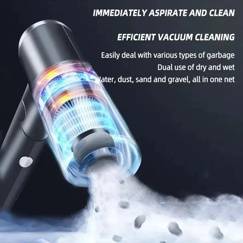 Xiaomi 2 In 1 Wireless Vacuum Cleaner 2900000Pa Cordless Handheld Auto Vacuum High-power 120W Vacuum Cleaner For Home Office Car - Image 4