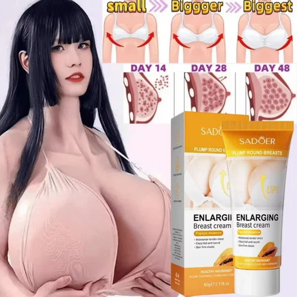 Fast Growth Breast Enlargement Cream Lift Firm Breast Improve Sagging Massage Chest Rapidly Body Moisturizing Smooth Bright Care - Image 3