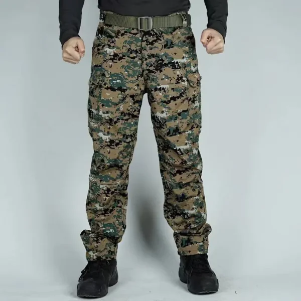 Mege Tactical Joggers Outdoor Ripstop Cargo Pants Working Clothing Hiking Trousers Men's Streetwear wide leg trousers streetwear - Image 2
