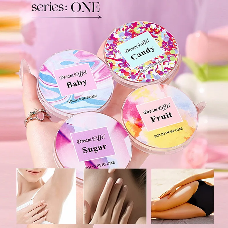 Socialite Pocket Solid Perfume,Floral Fruit Scent Solid Deodorant Balm,Women Portable Travel Fragrance Stick,Natural Ingredients - Image 5