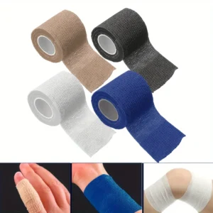 Sports bandage Breathable self-adhesive packing elastic bandage pet tape Sports wrist finger joint knee