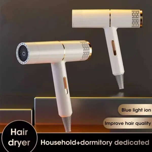 Anion Hair Dryer Professional Hairdressing High Speed Electric Turbine Drying Thermostat Processor Fast Drying Hair 2025