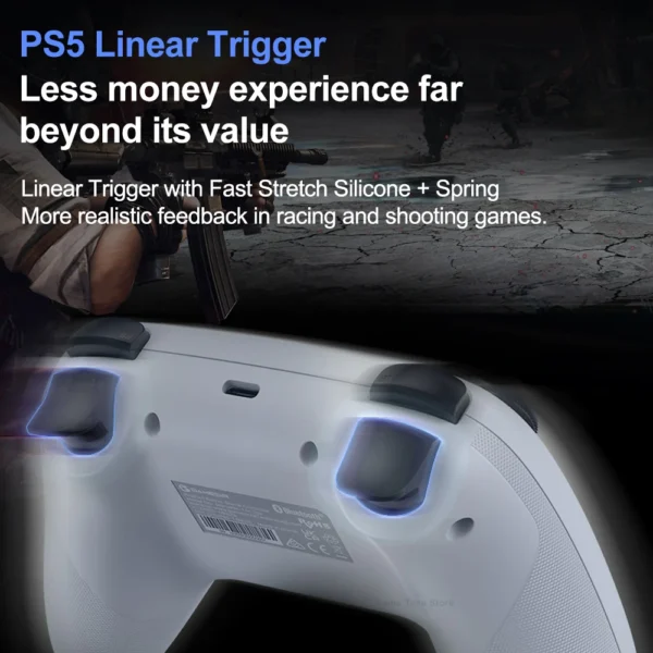 GamePad Lite Pro Wireless Controller with Bluetooth, Dongle, Wired Compatibility for Nintendo Switch, Android, iOS, PC & Steam Games - Image 3