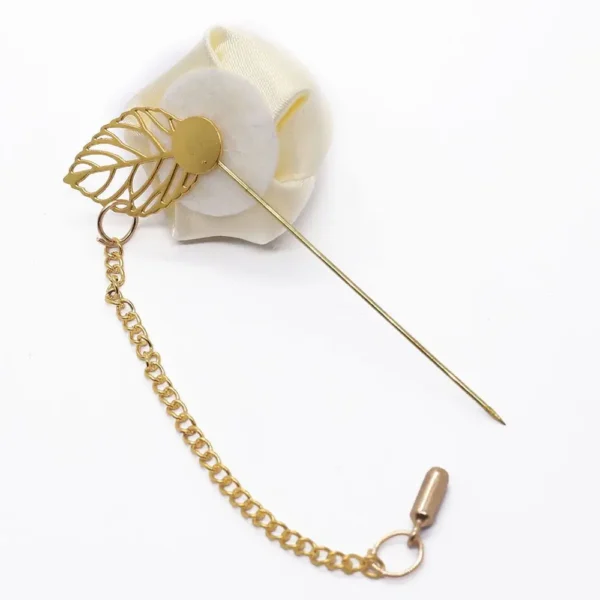Multicolor Men‘s Suit Roses Simple Lapel Pin Leaf Groom Boutonniere Jewelry Brooches Fashion Accessories Brooch Pins - Image 6