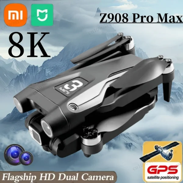 Xiaomi Mijia Z908 Pro Max Drone 8K Professional HD Aerial Photography Dual Camera GPS ESC Obstacle Avoidance Brushless Quadrotor