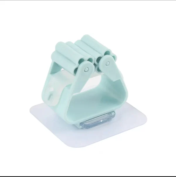 Powerful Non-marking Mop Clip Without Punching Bathroom Multi-functional Suction Cup Wall Buckle Broom Hook - Image 2