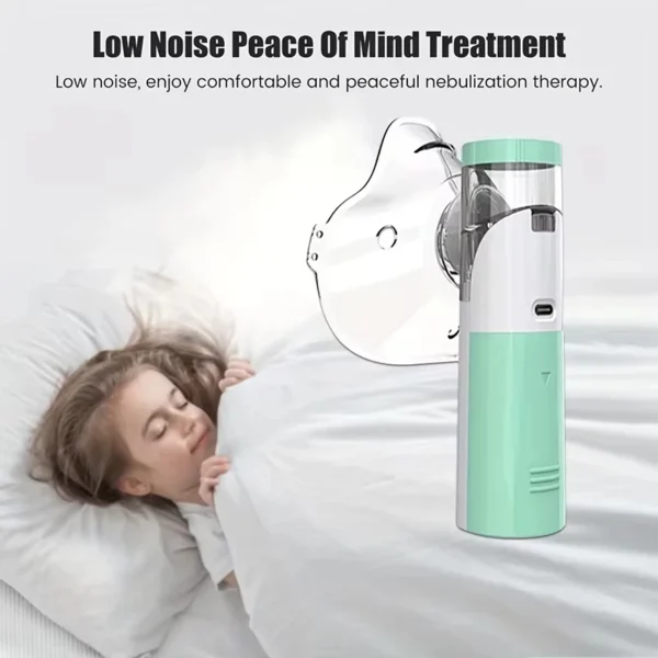 USB Medical Silent Mesh Nebulizer Handheld Asthma Inhaler Atomizer for Kids Adult Health Care Mini Portable Humidifier - Image 6