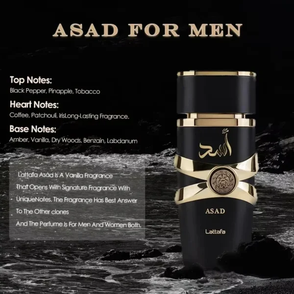 100ML Perfume Has A Long-lasting Fragrance Fresh Light Unique Casual Date Gift Moi Tous Asad Aromatic Scent for Men Women - Image 6