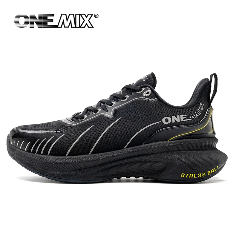 ONEMIX White Road Running Shoes for Men Air Cushion Outdoor Sport Shoes Male Trainers Summer Jogging Shoes Women Footwear - Image 2